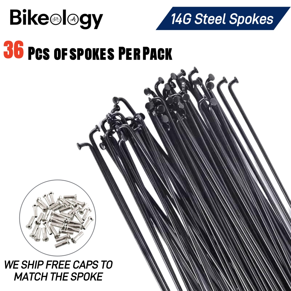 Spoke Nipple Brass - 36pcs Bicycle Spokes Bike Wheel Spokes
