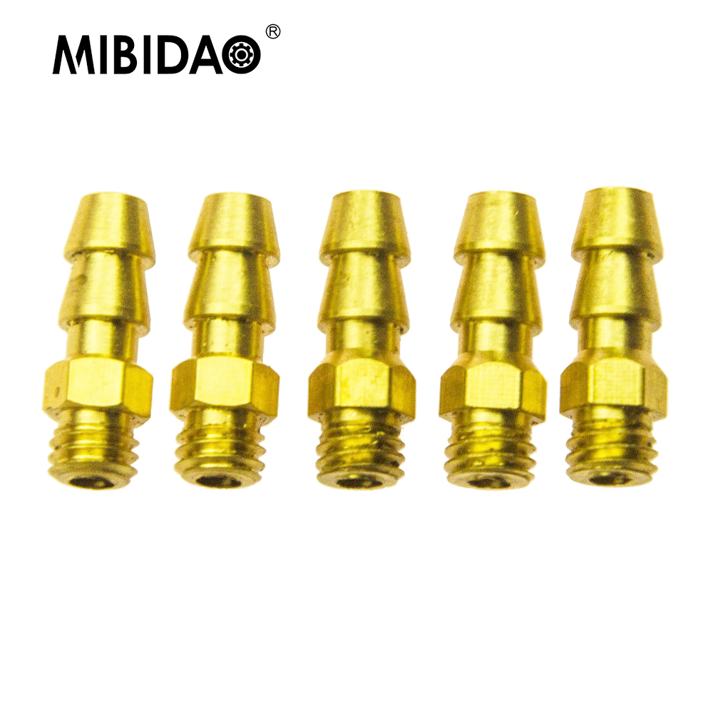 Spoke Nipple Brass - MIBIDAO 5Pcs Brass M4 Threaded Water