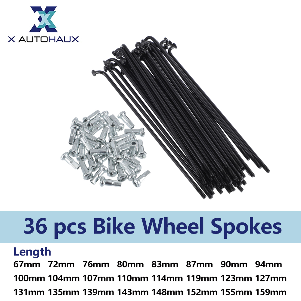 Spoke Nipple Brass - X autohaux Bicycle Spokes Bike Wheel