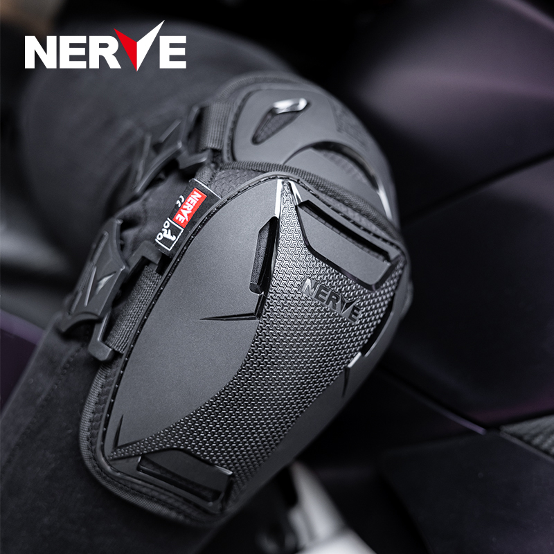 Mountain Biking Knee And Elbow Pads - NERVE Motorcycle Knee Pads Motocross Guards