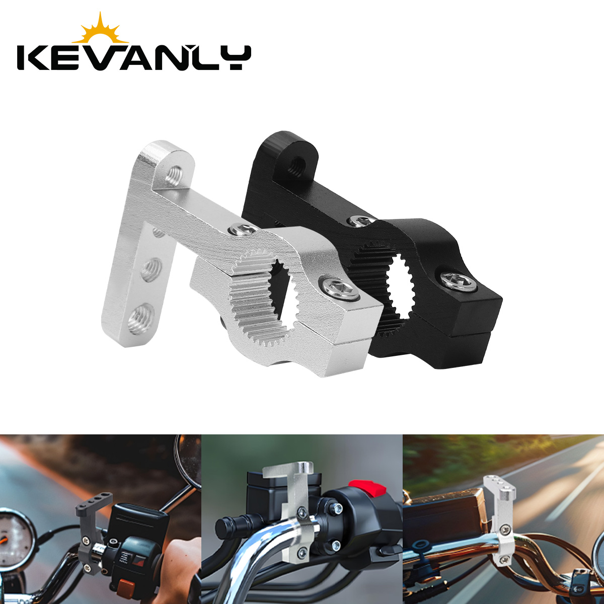 Xtreme Mountain Biking - Motorcycle LED Spotlight Mount Bracket 4