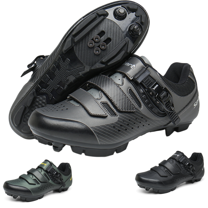 Men'S Mountain Biking Shoes - Men's Mountain Bike Riding Shoes MTB,Non-Slip