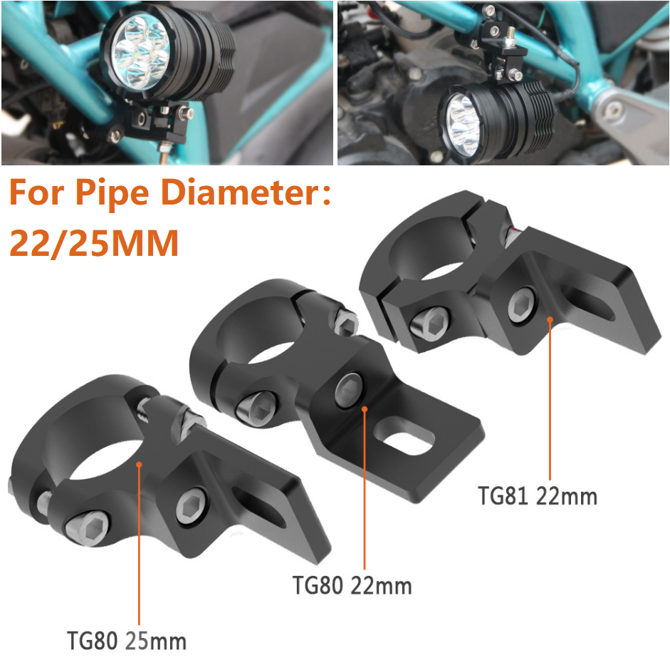 Xtreme Mountain Biking - 22/25MM Mount Bracket For Motorcycle Bumper