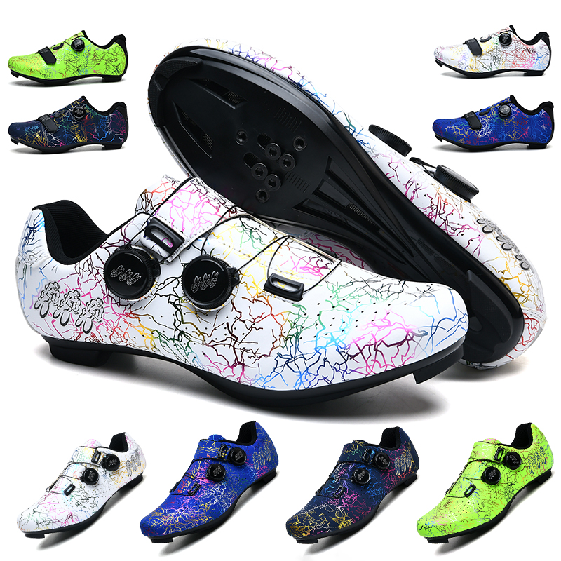 Men'S Mountain Biking Shoes - New Breathable Professional Cycling Shoes Unisex