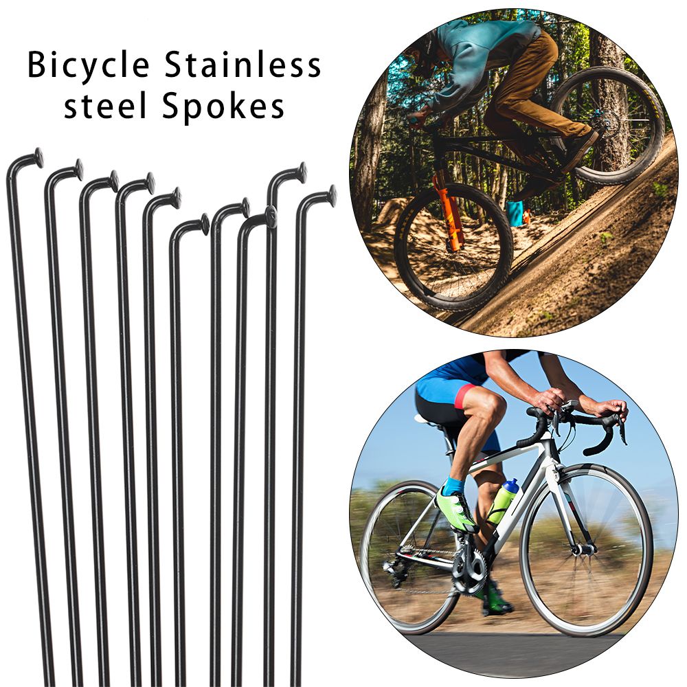 Spoke Nipple Brass - 10pcs Multisizes Stainless Steel High Strength
