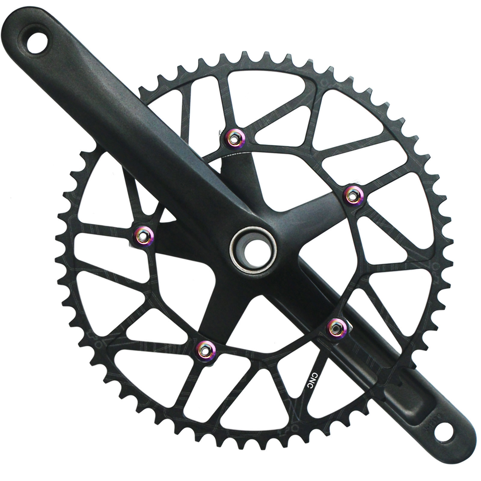Mountain Biking Track - 152/165170MM Road Bike Crankset 42T 44T