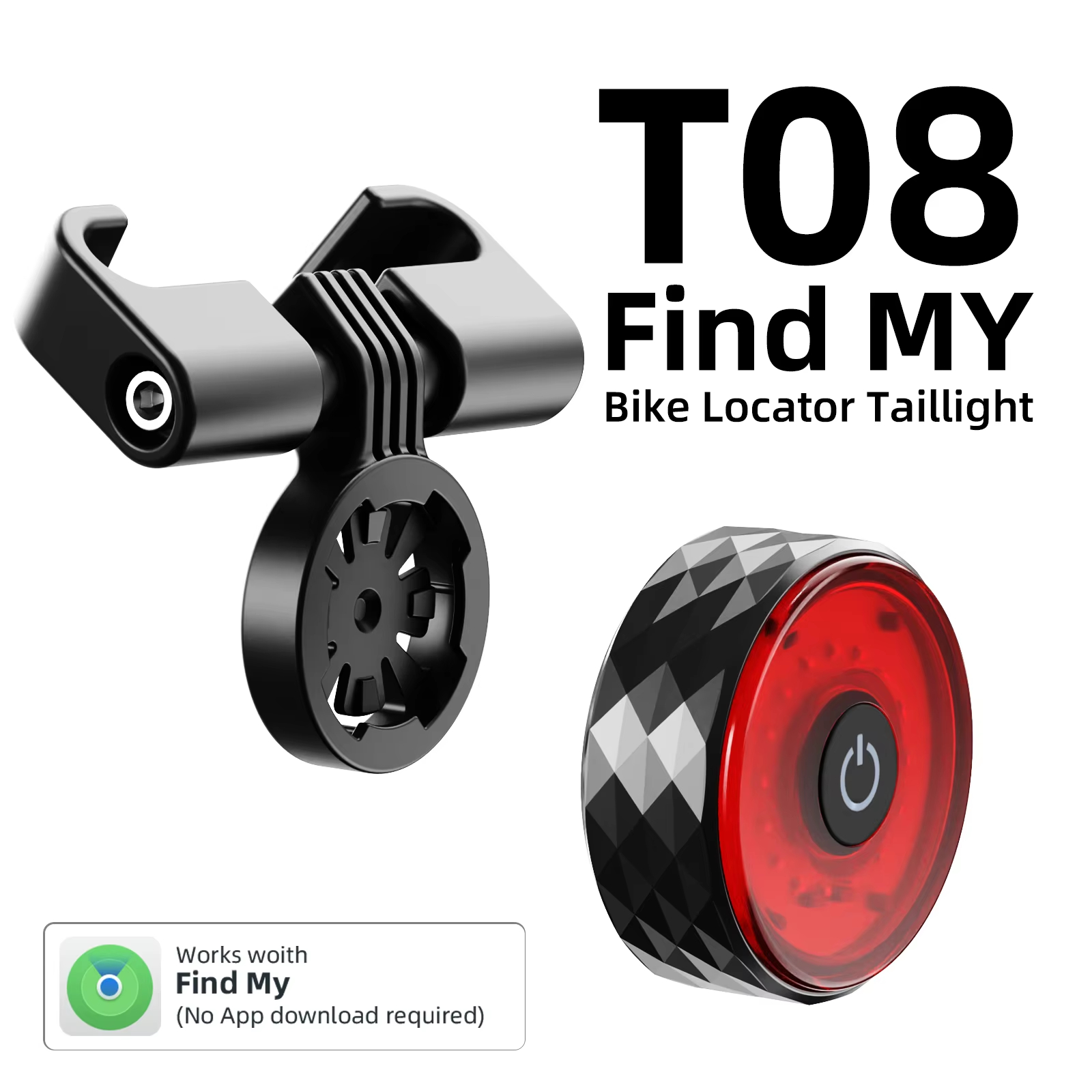 Mountain Biking Track - IOSCYCLAMI Bike Tail Light Smart Sensing