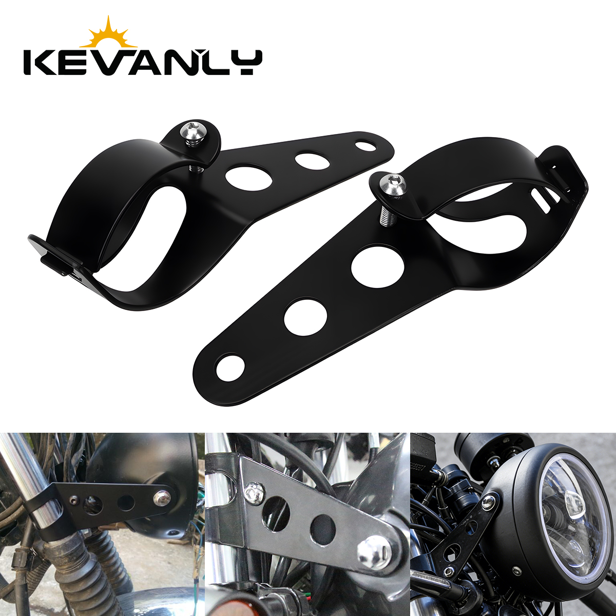 Xtreme Mountain Biking - 28-36mm 35-43mm Motorcycle Headlight Mount Bracket