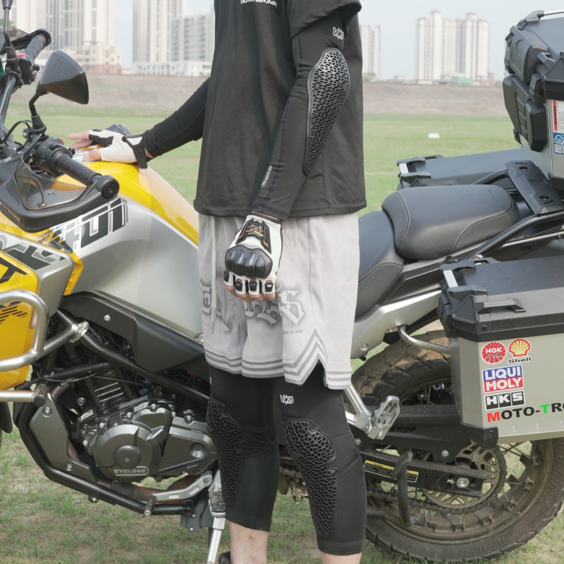 Mountain Biking Knee And Elbow Pads - Anti-Fall Motorcycle Knee and Elbow Pads