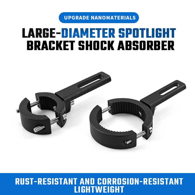 Xtreme Mountain Biking - Motorcycle LED Spotlight Bracket Bumper Shock