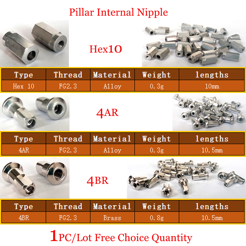 1pcs/lot Pillar internal Bike  – Spoke Nipple Brass recenzja i cena