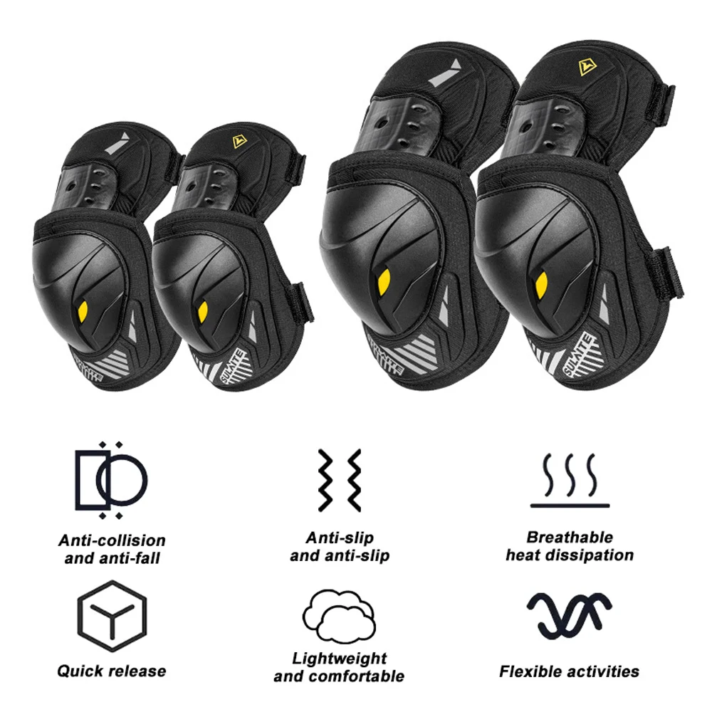 GOMOREON 1Pair Motorcycle Elec – Mountain Biking Knee And Elbow Pads recenzja i cena