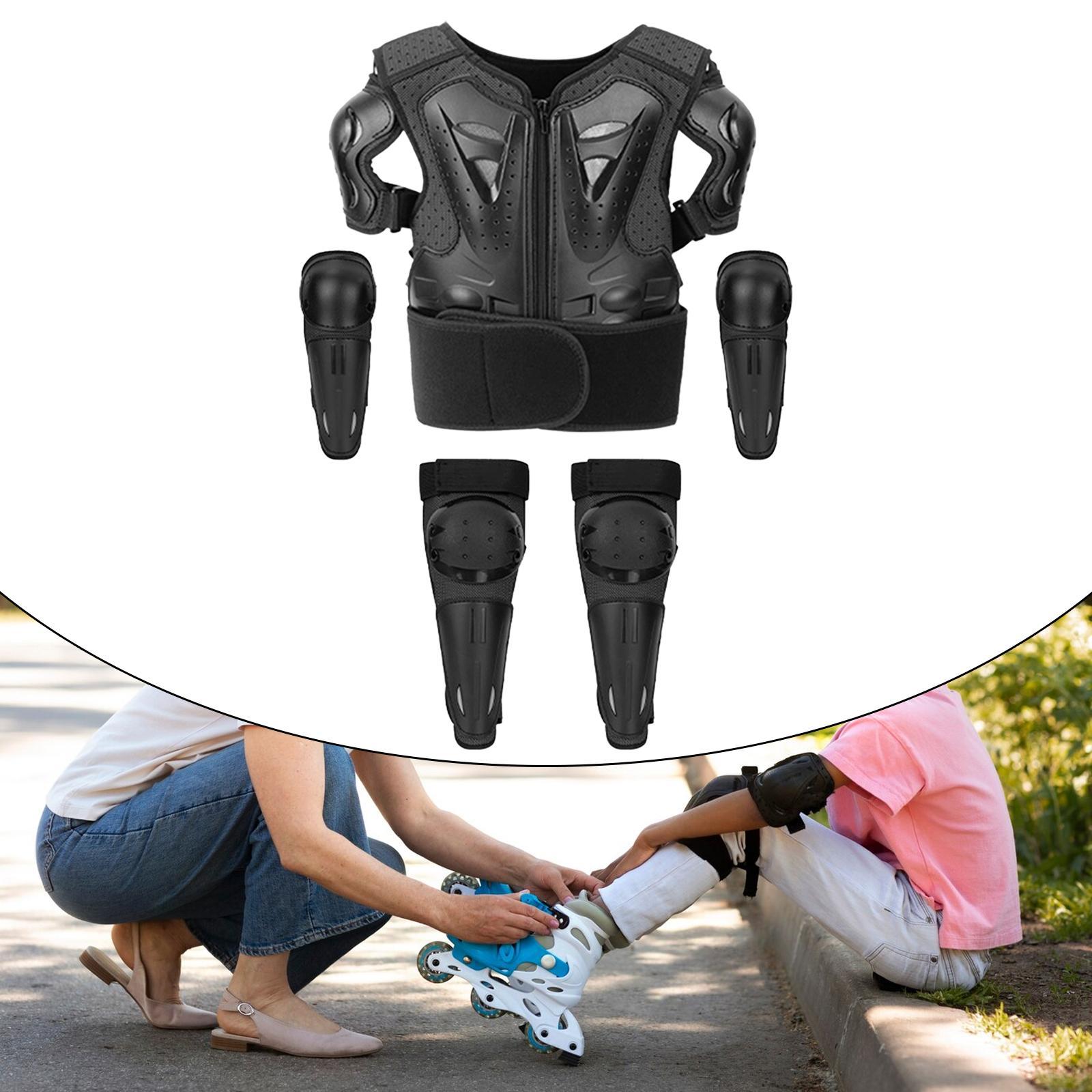 Child Motocross Safety Gear Se – Mountain Biking Knee And Elbow Pads recenzja i cena