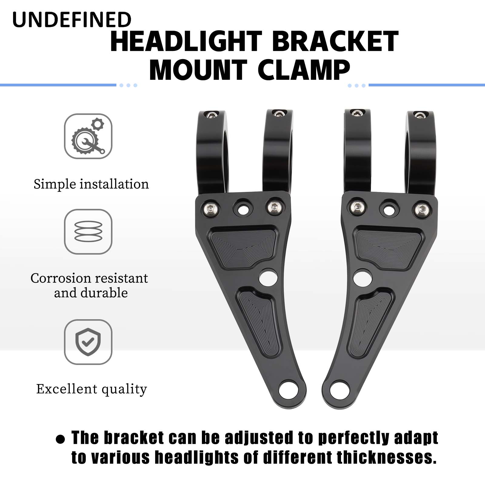 33mm-58mm Headlight Bracket Mo – Xtreme Mountain Biking recenzja i cena