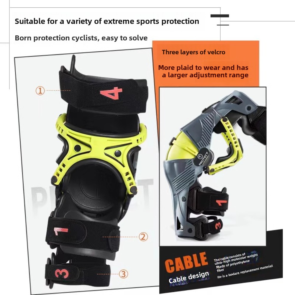 GYR Safety kneecap skeleton of – Mountain Biking Knee And Elbow Pads recenzja i cena