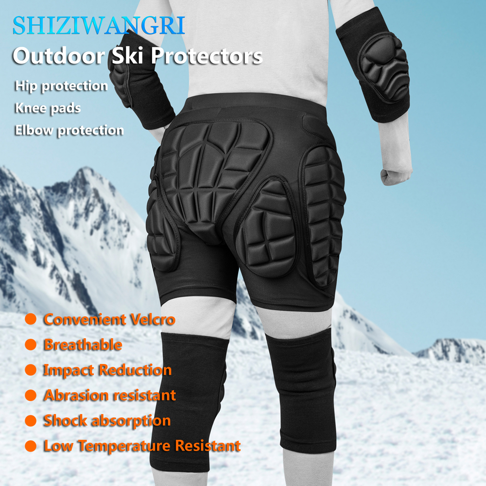 New Ski Shorts Skating Hip Pro – Mountain Biking Knee And Elbow Pads recenzja i cena