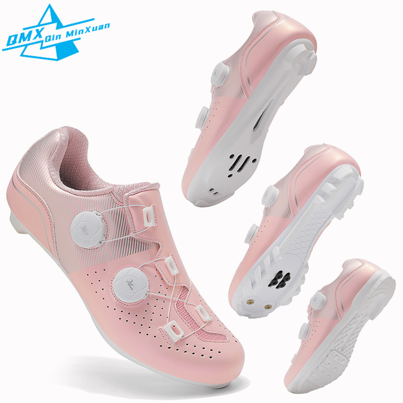 Pink Road Bike Cycling Shoes M – Men'S Mountain Biking Shoes recenzja i cena